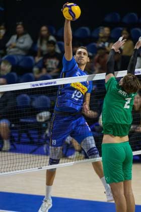September 14, 2025, Quezon City, Manila, Philippines: Italy vs Algeria in the Pool Phase during the FIVB Mens Volleyball World Championship, WM, Weltmeisterschaft 2025 in Manila, Philippines. Italys Roberto RUSSO Quezon City Philippines - ZUMAr144 20250914_zap_r144_079 Copyright: xJaynexRussellx
