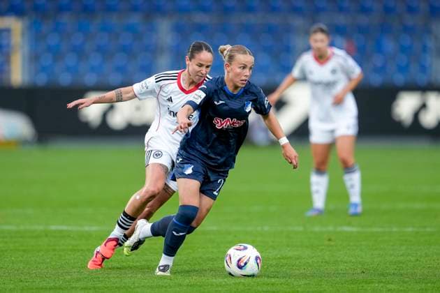 Football, Women, 1. BL, TSG Hoffenheim - Eintracht Frankfurt