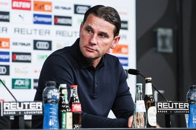 Sport, Football, Bundesliga Season 2025 2026 3 Matchday Borussia Mönchengladbach SV Werder Bremen 14 09 2025, BORUSSIA PARK Gerado Seoane Coach Borussia Mönchengladbach Mönchengladbach BORUSSIA PARK North Rhine-Westphalia Germany