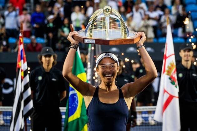 Tennis, WTA tournament in Sao Paulo, Final