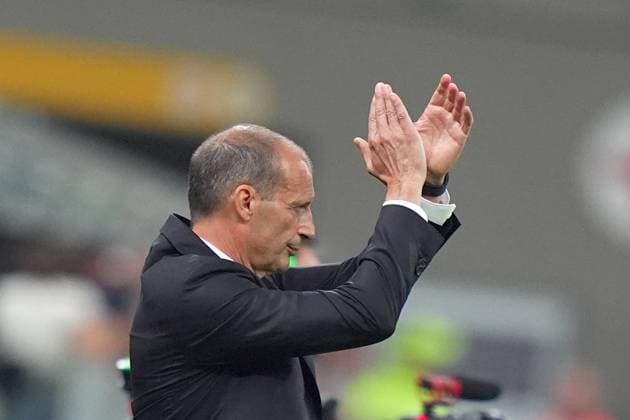 AC Milan’s head coach Massimiliano Allegri during the Serie A soccer match between Milan and Bologna at the San Siro Stadium in Milan , north Italy - Sunday , September 14 , 2025. - Soccer .  Copyright: xSpada LaPressex