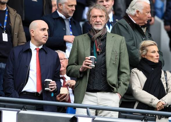 14th September 2025; Etihad Stadium, Manchester, England; Premier League Football, Manchester City versus Manchester United, ManU Manchester United co-owner Sir Jim Ratcliffe looks on from the directors& x2019; box  DavidxBlunsden