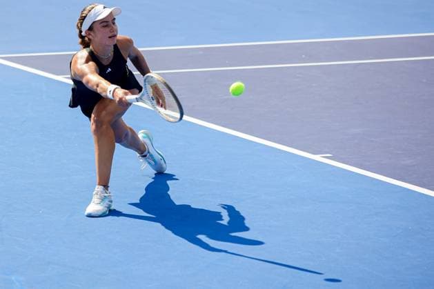 WTA GUADALAJARA OPEN WTA GUADALAJARA OPEN ARANGO VS JOVIC 14092025 GUADALAJARA, JALISCO Action photo of Iva Jovic of the USA, during day 7 the WTA Guadalajara Open, held at the Centro Panamericano de Tenis of Guadalajara, Jalisco, Mexico Action photo of Iva Jovic of the USA, during day 7 the WTA Guadalajara Open, held at the Centro Panamericano de Tenis of Guadalajara, Jalisco, Mexico PHOTO BY IMAGENSHOP AGENCIA FOTOGRAFICA GUADALAJARA JALISCO MEXICO Copyright: xIMAGENSHOPxAGENCIAxFOTOGRAFICAx