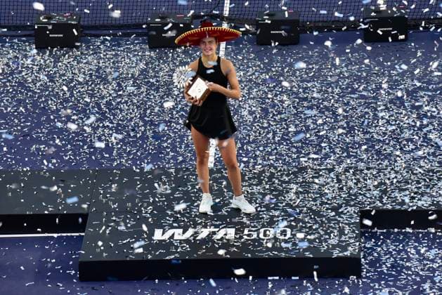 WTA GUADALAJARA OPEN WTA GUADALAJARA OPEN ARANGO VS JOVIC 14092025 GUADALAJARA, JALISCO Action photo of Iva Jovic of the USA, during day 7 the WTA Guadalajara Open, held at the Centro Panamericano de Tenis of Guadalajara, Jalisco, Mexico Action photo of Iva Jovic of the USA, during day 7 the WTA Guadalajara Open, held at the Centro Panamericano de Tenis of Guadalajara, Jalisco, Mexico PHOTO BY IMAGENSHOP AGENCIA FOTOGRAFICA GUADALAJARA JALISCO MEXICO Copyright: xIMAGENSHOPxAGENCIAxFOTOGRAFICAx