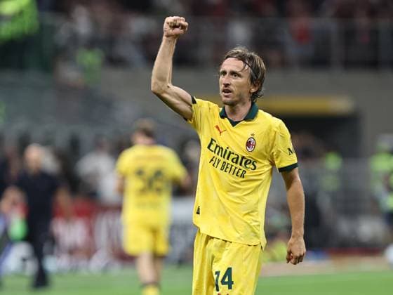 AC Milan v Bologna FC 1909 - Serie A Luka Modric participates in the Serie A 2025-2026 match between Milan and Bologna in Milan, Italy, on September 14, 2025. Milano ITA Italy  Copyright: xLorisxRosellix originalFilename:roselli-milanvbo250914_npeMC.jpg