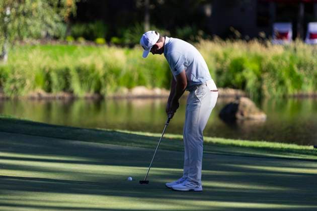 September 14, 2025, Napa, California, United States: NAPA, CA - SEPTEMBER 14: Matt McCarty of the United States putts on hole 17 during the Procore Championship 2025 - Final Round at Silverado Resort on September 14, 2025 in Napa, California. Procore Championship 2025- Final Round  - ZUMAt139 20250914_aaa_t139_135 Copyright: xAlxChang IsixPhotosx