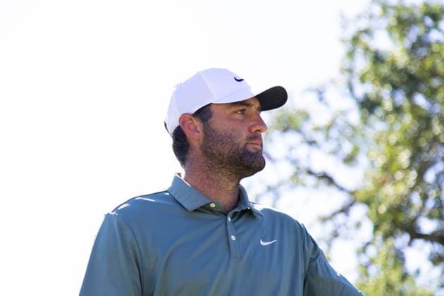 September 14, 2025, Napa, California, United States: NAPA, CA - SEPTEMBER 14: Scottie Scheffler of the United States walks to the tee box on hole 10 during the Procore Championship 2025 - Final Round at Silverado Resort on September 14, 2025 in Napa, California. Napa United States - ZUMAt139 20250914_aaa_t139_120 Copyright: xAlxChang IsixPhotosx