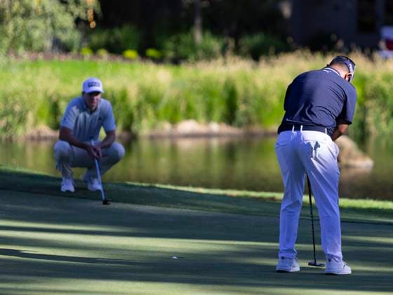 September 14, 2025, Napa, California, United States: NAPA, CA - SEPTEMBER 14: J.J. Spaun of the United States putts on hole 17 during the Procore Championship 2025 - Final Round at Silverado Resort on September 14, 2025 in Napa, California. Napa United States - ZUMAt139 20250914_aaa_t139_148 Copyright: xAlxChang IsixPhotosx
