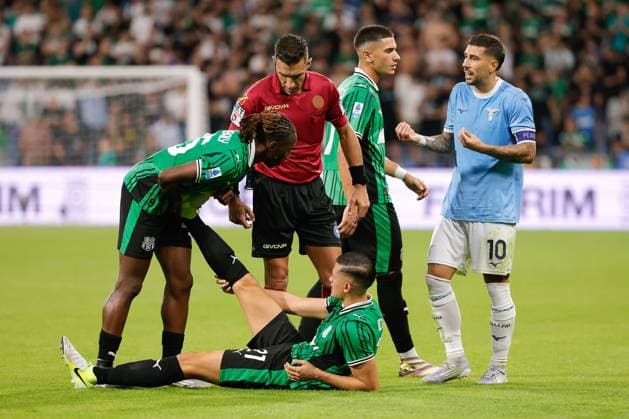 Italian Serie A soccer match US Sassuolo Calcio vs SS Lazio in Italy - 14 Sep 2025 Italian Serie A soccer match US Sassuolo Calcio vs SS Lazio in Italy - 14 Sep 2025 Mattia Zaccagni of SS Lazio is seen during the Italian Serie A soccer match between US Sassuolo Calcio and SS Lazio at Mapei Stadium. Final score Sassuolo 1:0 SS Lazio Reggio Emilia Italy Copyright: xEmanuelexPennnacchiox xSOPAxImagesx _PR13593 Reggio Emilia Italy Copyright: xIMAGO EmanuelexPennnacchiox xSOPAxImagesx 0833716279st
