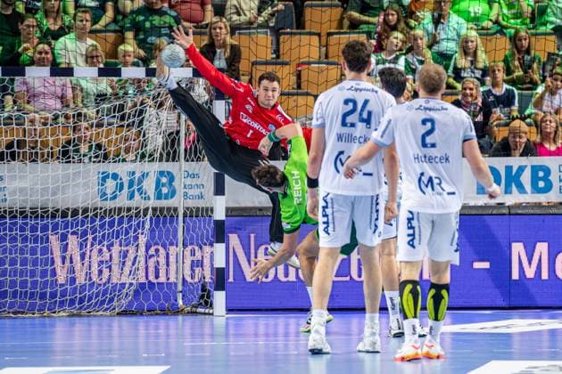 Handball Bundesliga HSG Wetzlar TBV Lemgo Lippe, 14 09 25 Constantin Möstl TBV Lemgo Lippe, 1 , Handball Bundesliga HSG Wetzlar TBV Lemgo Lippe Wetzlar, 14 09 25 Copyright: xBEAUTIFULxSPORTS Roeczeyx