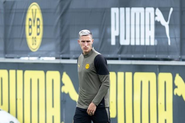 15 09 2025, Final training session for the UEFA Champions League match between Juventus Turin and Borussia Dortmund, Nico Schlotterbeck Borussia Dortmund , Dortmund Training ground Borussia Dortmund NRW Germany xRHR PHOTO DEx Copyright: DennisxEwert RHR-FOTOx RHR-FOTO DE