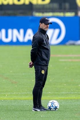 15 09 2025, Final training session for the UEFA Champions League match between Juventus Turin and Borussia Dortmund, Coach Niko Kovac Borussia Dortmund , Dortmund Training ground Borussia Dortmund NRW Germany xRHR PHOTO DEx Copyright: DennisxEwert RHR-FOTOx RHR-FOTO DE