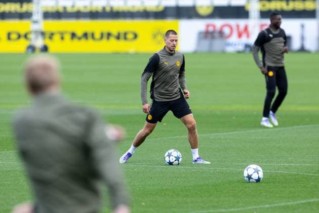 15 09 2025, Final training session for the UEFA Champions League match between Juventus Turin and Borussia Dortmund, Waldemar Anton Borussia Dortmund , Dortmund Training ground Borussia Dortmund NRW Germany xRHR PHOTO DEx Copyright: DennisxEwert RHR-FOTOx RHR-FOTO DE