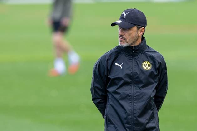 15 09 2025, Final training session for the UEFA Champions League match between Juventus Turin and Borussia Dortmund, Coach Niko Kovac Borussia Dortmund , Dortmund Training ground Borussia Dortmund NRW Germany xRHR PHOTO DEx Copyright: DennisxEwert RHR-FOTOx RHR-FOTO DE