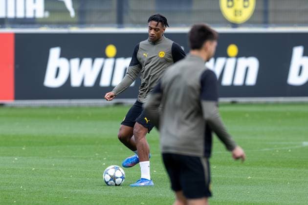 15 09 2025, Final training session for the UEFA Champions League match between Juventus Turin and Borussia Dortmund, Filipo Mane Borussia Dortmund ü, Dortmund Training ground Borussia Dortmund NRW Germany xRHR PHOTO DEx Copyright: DennisxEwert RHR-FOTOx RHR-FOTO DE