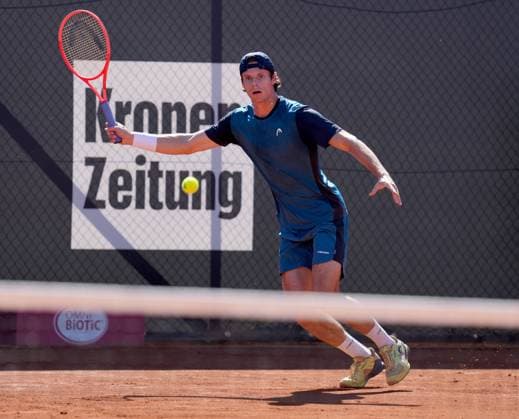 TENNIS - ATP, Tennis Herren Layjet Open BAD WALTERSDORF,AUSTRIA,15.SEP.25 - TENNIS - ATP Challenger Tour, Layjet Open. Image shows Sandro Kopp (AUT).  GEPAxpictures xMichaelxRiedler