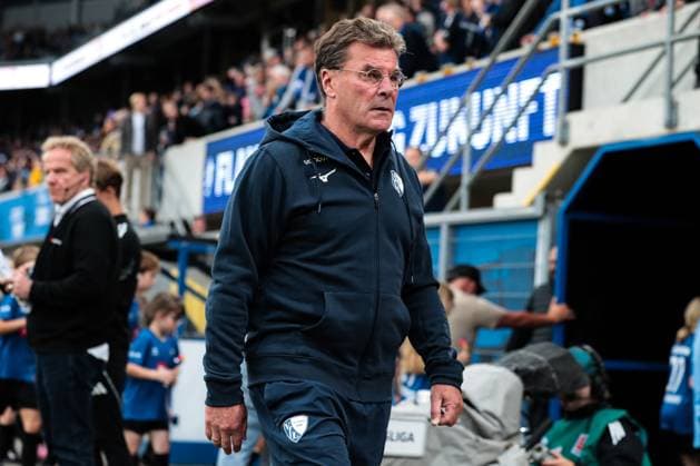 Coach Dieter Hecking VfL Bochum 2 Soccer Bundesliga Season 2025 2026 SC Paderborn vs VfL Bochum at the Home Deluxe Arena in Paderborn Soccer,Man,Men,Germany,12 09 2025