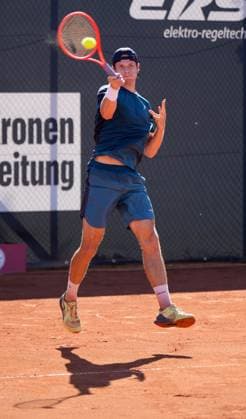 TENNIS - ATP, Tennis Herren Layjet Open BAD WALTERSDORF,AUSTRIA,15.SEP.25 - TENNIS - ATP Challenger Tour, Layjet Open. Image shows Sandro Kopp (AUT).  GEPAxpictures xMichaelxRiedler