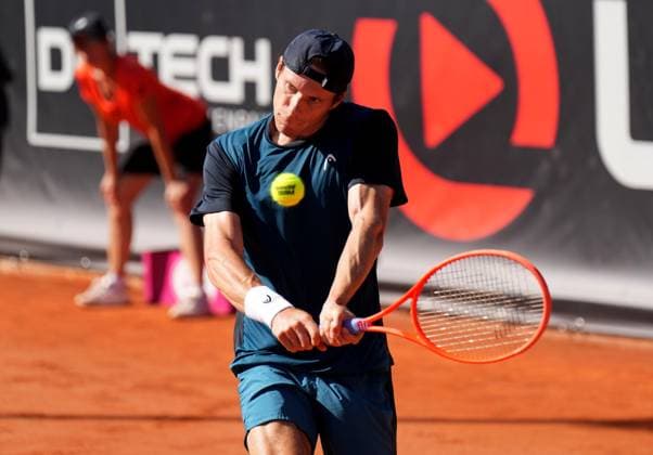TENNIS - ATP, Tennis Herren Layjet Open BAD WALTERSDORF,AUSTRIA,15.SEP.25 - TENNIS - ATP Challenger Tour, Layjet Open. Image shows Sandro Kopp (AUT).  GEPAxpictures xMichaelxRiedler