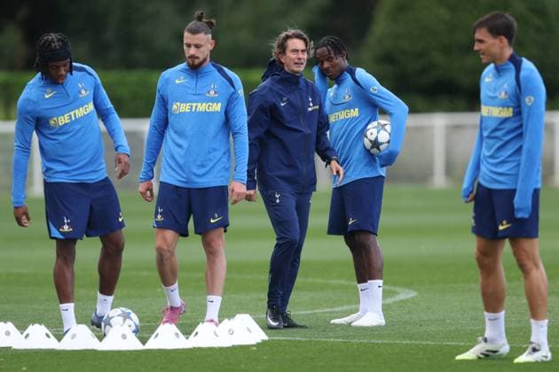 Football, CL, Tottenham Hotspur, Training