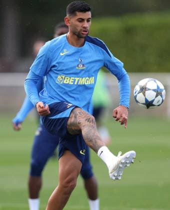Tottenham Training 15 September 2025, Enfield Tottenham Hotspur Training Cristian Romero von Tottenham Hotspur Foto Charlotte Wilson Abseits Enfield UK  Copyright: xCharlottexWilsonx xOffsidexOffside