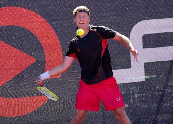 TENNIS - ATP, Tennis Herren Layjet Open BAD WALTERSDORF,AUSTRIA,15.SEP.25 - TENNIS - ATP Challenger Tour, Layjet Open. Image shows Zdenek Kolar (CZE).  GEPAxpictures xMichaelxRiedler