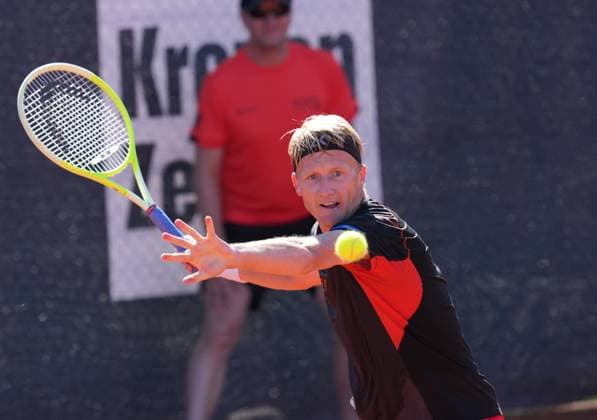 TENNIS - ATP, Tennis Herren Layjet Open BAD WALTERSDORF,AUSTRIA,15.SEP.25 - TENNIS - ATP Challenger Tour, Layjet Open. Image shows Zdenek Kolar (CZE).  GEPAxpictures xMichaelxRiedler