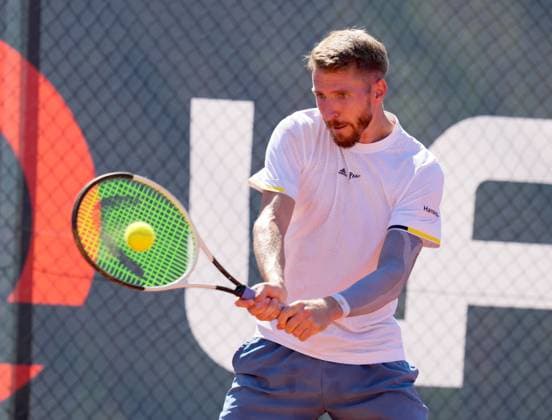 TENNIS - ATP, Tennis Herren Layjet Open BAD WALTERSDORF,AUSTRIA,15.SEP.25 - TENNIS - ATP Challenger Tour, Layjet Open. Image shows Cedrik Marcel Stebe (GER).  GEPAxpictures xMichaelxRiedler