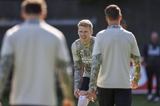 EINDHOVEN - Jerdy Schouten of PSV Eindhoven during the MD-1 training session leading up to the match against Union Sint-Gillis at PSV Campus De Herdgang on September 15, 2025, in Eindhoven, Netherlands. ANP MAURICE VAN STEEN xVIxANPxSportx xxANPxIVx 536345558 originalFilename: 536345558.jpg