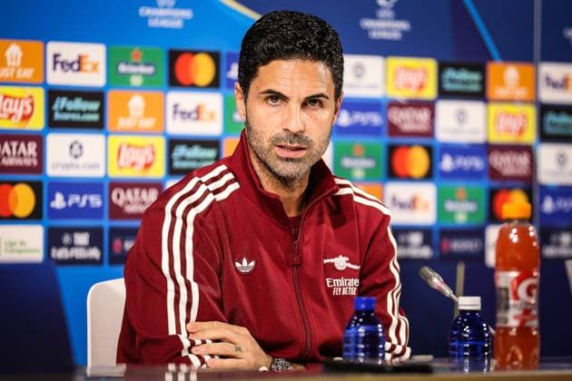 Football, CL, FC Arsenal, Press conference