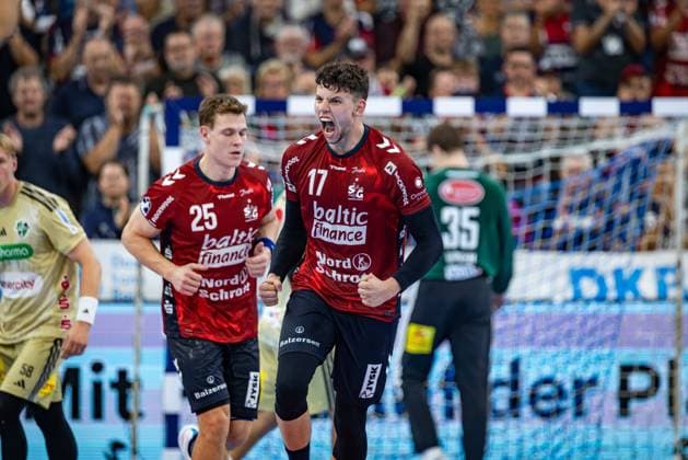 DAIKIN HBL SG Flensburg Handewitt vs TSV Hannover Burgdorf 15 09 25 Marko Grgic No 17, SG Flensburg Handewitt DAIKIN HBL SG Flensburg Handewitt vs TSV Hannover Burgdorf, GP JOULE Arena Flensburg on 15 09 25 Copyright: xBEAUTIFULxSPORTS MarioxM.xKobergx