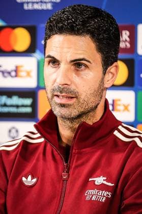 September 15, 2025, Bilbao, Spain, Spain: Mikel ARTETA of Arsenal during a Arsenal FC press conference, PK, Pressekonferenz at San Mames on September 15, 2025 in Bilbao, Spain. Marcos Calvo Bilbao Spain - ZUMAm308 20250915_zsp_m308_023 Copyright: xMatthieuxMirvillex