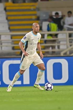 Al-Ittihad v Al-Wehda - AFC Champions League ABU DHABI, UNITED ARAB EMIRATES - SEPTEMBER 15: Fabinho of Al Ittihad in action during the Asian Champions League (AFC) match between Al-Ittihad and Al-Wehda at the Al Nahyan Stadium in Abu Dhabi, United Arab Emirates, on September 15, 2025. Waleed Zein Anadolu Abu Dhabi United Arab Emirates. Editorial use only. Please get in touch for any other usage.  Copyright: x2025xAnadoluxWaleedxZeinx