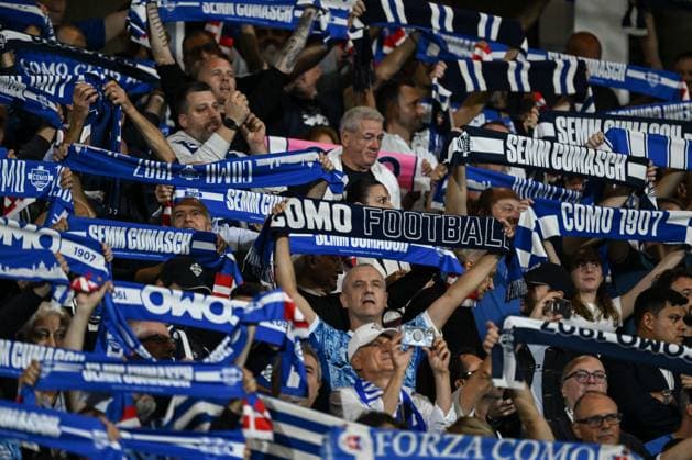 CALCIO - Serie A - Como 1907 vs Genoa CFC Calcio Como supporters during the Italian Serie A football match between Calcio Como and Genoa CFC on 15 of September 2025 at the Giuseppe Senigallia stadium in Como, Italy Como Italy  Copyright: xIPAxSport ABACAx
