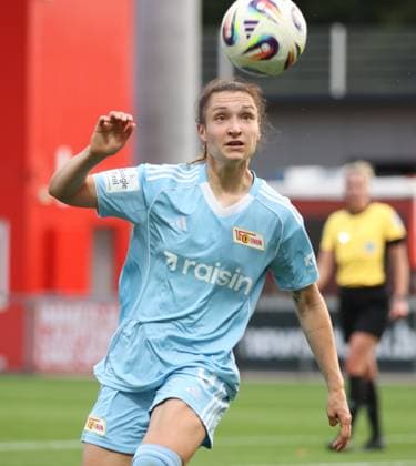Sophie Weidauer FCU , Leverkusen, Germany 15 09 2025, Womens Bundesliga, Matchday 2, Bayer 04 Leverkusen 1 FC Union Berlin