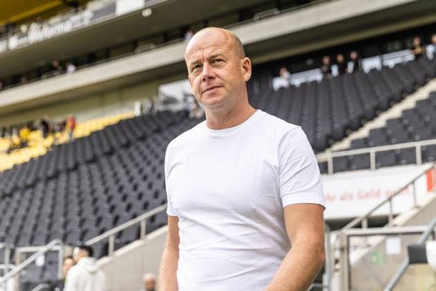 Football, Season 2025 2026, 3 League, Tivoli Aachen, 5 Matchday, SSV Ulm 1846 Football Alemannia Aachen, 13 09 2025 13 09 2025, Football, Season 2025 2026, 3 League, Tivoli Aachen, 5 Matchday, SSV Ulm 1846 Football Alemannia Aachen, Portrait Crop Single Image Managing Director Markus Thiele SSV Ulm 1846 Football Photo Lucca Fundel Aachen Tivoli North Rhine-Westphalia Germany