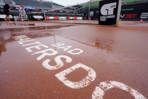 Tennis, ATP Challenger Tour, Layjet Open in Bad Waltersdorf, start postponed due to weather conditions