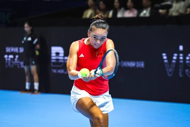 Tennis, Billie Jean King Cup, China - Italy