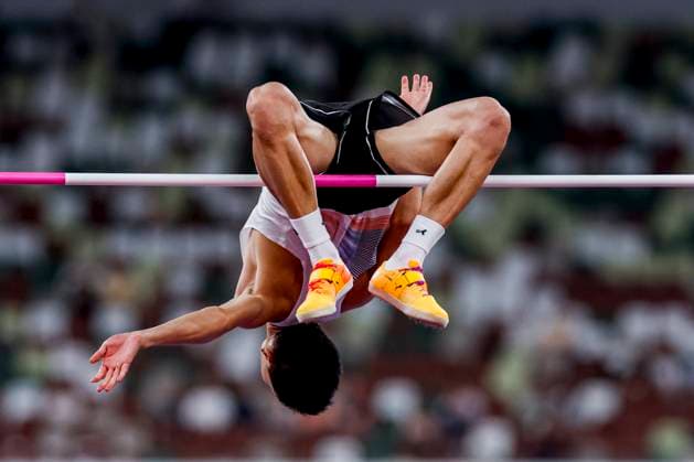 Sanghyeok Woo of Korea celebrates after Men s High Jump Final, , Day 4 - World Athletics Championships Tokyo 2025, Japan National Stadium, September 16, 2025, Tokyo, Japan.