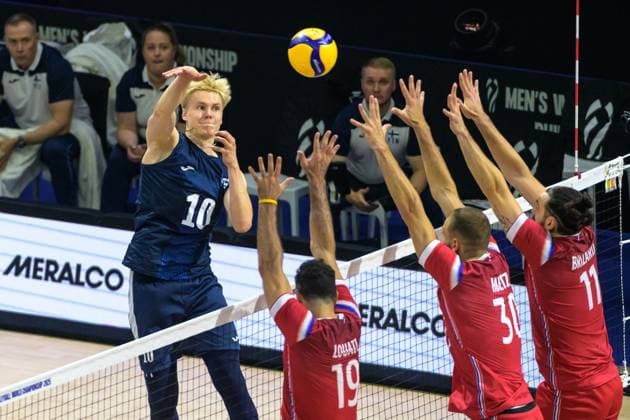 Volleyball, World Championship, France - Finland