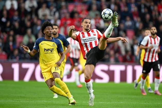Football, CL, PSV Eindhoven - Union Saint-Gilloise