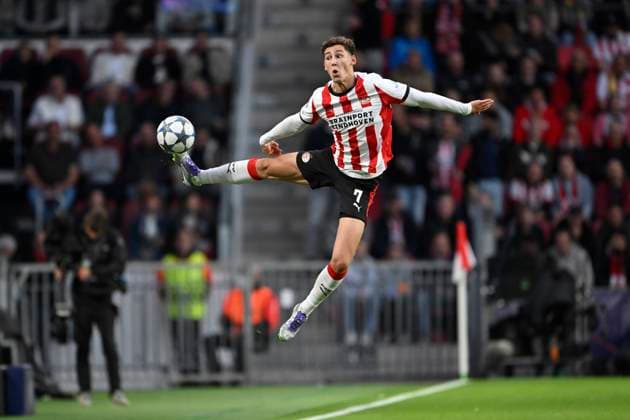 PSV Eindhoven v Royale Union Saint-Gilloise - UEFA Champions League EINDHOVEN, NETHERLANDS - SEPTEMBER 16 : Van Bommel Ruben forward of PSV Eindhoven during the UEFA Champions League 2025 26 League Phase MD1 match between PSV Eindhoven and Royale Union Saint-Gilloise on September 16, 2025 in Eindhoven, Netherlands, 16 09 2025 Eindhoven Netherlands  Copyright: xNicoxVereeckenx