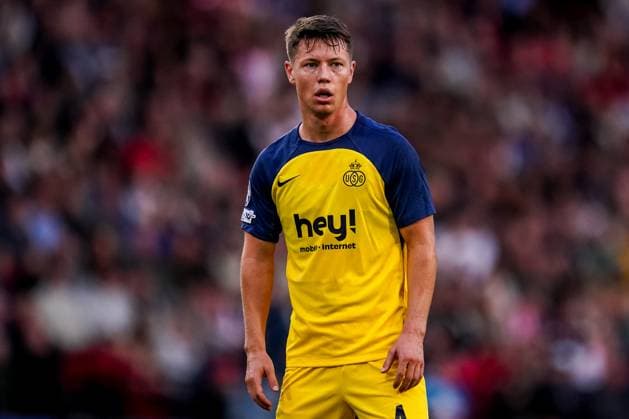 EINDHOVEN, NETHERLANDS - SEPTEMBER 16: Mathias Rasmussen of R. Union Saint Gilloise looks on during the UEFA Champions League 2025 26 League Phase MD1 match between PSV Eindhoven and R. Union Saint-Gilloise at PSV Stadion on September 16, 2025 in Eindhoven, Netherlands. (Photo by Rene Nijhuis) SPO  Copyright: xRenexNijhuis