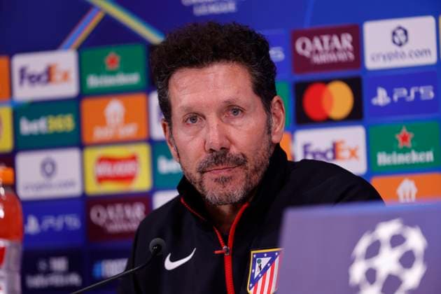 Football, CL, Atletico Madrid, Press conference