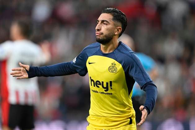 PSV Eindhoven v Royale Union Saint-Gilloise - UEFA Champions League EINDHOVEN, NETHERLANDS - SEPTEMBER 16 : Ait El Hadj Anouar midfielder of Union Saint-Gilloise celebrates scoring a goal during the UEFA Champions League 2025 26 League Phase MD1 match between PSV Eindhoven and Royale Union Saint-Gilloise on September 16, 2025 in Eindhoven, Netherlands, 16 09 2025 Eindhoven Netherlands  Copyright: xNicoxVereeckenx