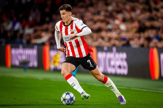 EINDHOVEN , 16-09-2025 , Philips Stadium , season 2025 2026 , UEFA Champions League football , league phase, match between PSV and Union SG , picture shows PSV player Ruben van Bommel PSV - Union SG  x31053720x Copyright: