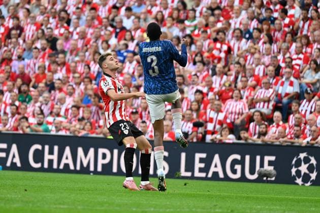 UEFA Champions League soccer match Athletic Club vs Arsenal at San Mames Stadium in bilbao, Spain 16 September 2025 900 Cordon Press  900 CordonxPress LOF - UEFA Champions League Athletic Club vs Arsenal