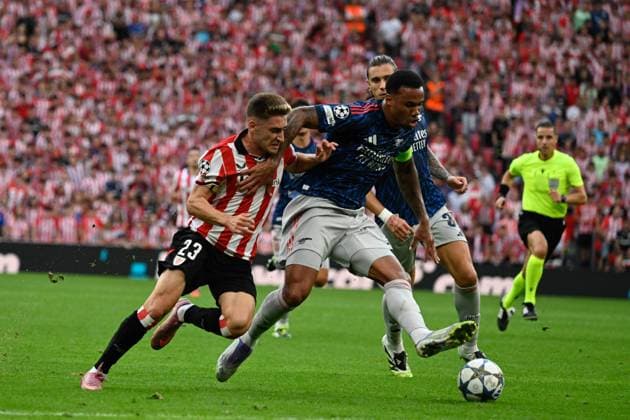 UEFA Champions League soccer match Athletic Club vs Arsenal at San Mames Stadium in bilbao, Spain 16 September 2025 900 Cordon Press  900 CordonxPress LOF - UEFA Champions League Athletic Club vs Arsenal