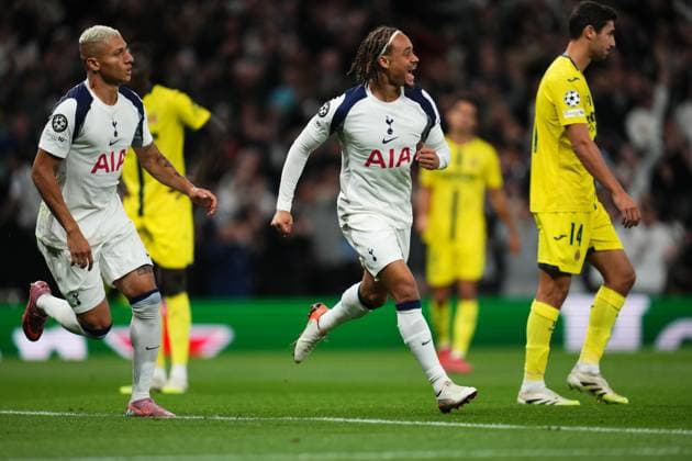 Londres, UK, Season 2025 2026, UEFA Champions League, Matchday 1, Tottenham Hotspur FC v Villarreal CF, Tottenham Hotspur Stadium, 16 Sept 2025 Copyright: xBaguxBlancox xPressinx