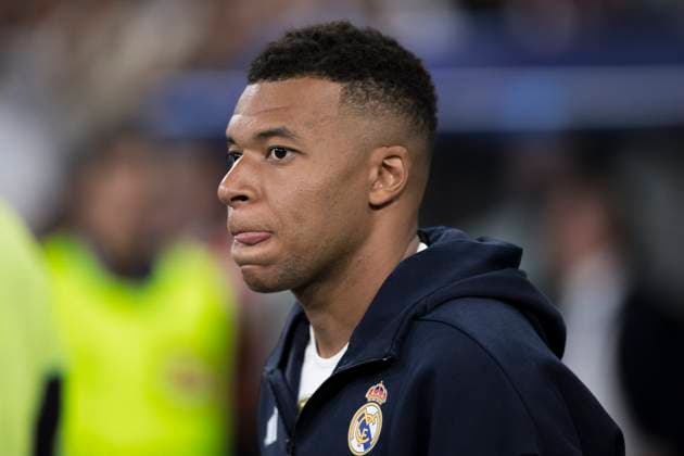 UEFA champions league - Real Madrid vs Marseille MADRID, SPAIN - September 16: Kylian Mbappe of Real Madrid during the UEFA champions league 2025 26 match between Real Madrid and Marseille at Santiago Bernabeu Stadium. (Photo by Guillermo Martinez) Madrid Santiago Bernabeu Stadium Spain Copyright: xGuillermoxMartinezx